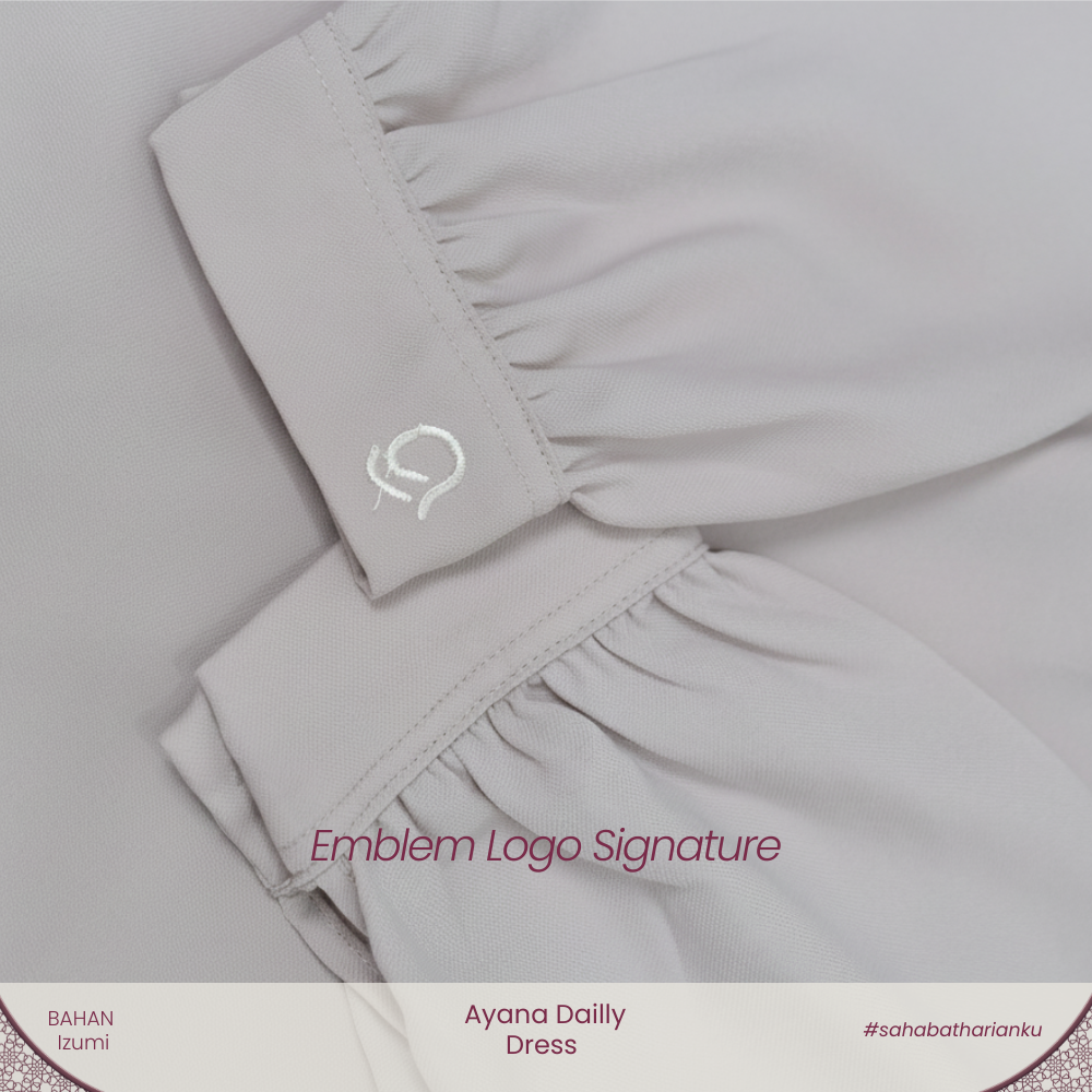 Irnanda Ayana Dress Gamis Basic Polos Wanita Muslim - Image 2